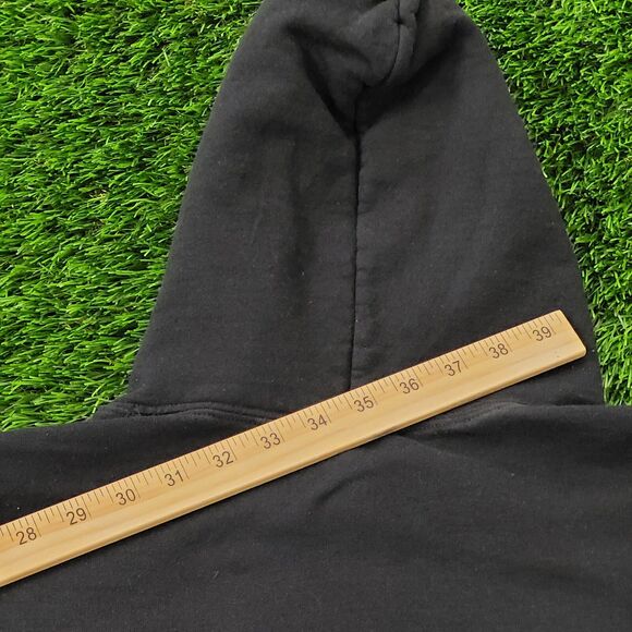 Queen Hoodie Large 24x25 Black We-Will-Rock-You - Picture 3 of 13